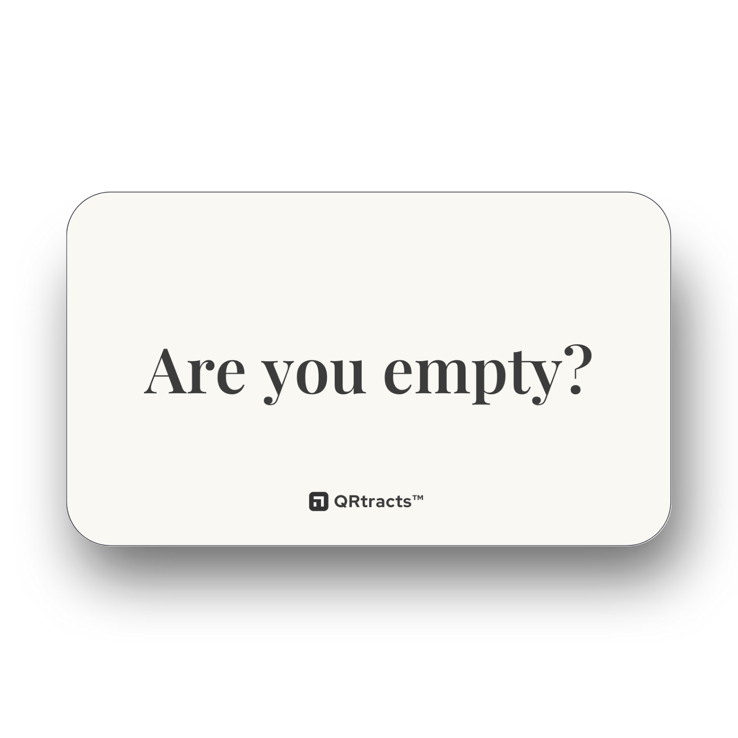 Empty Card (50-Pack)