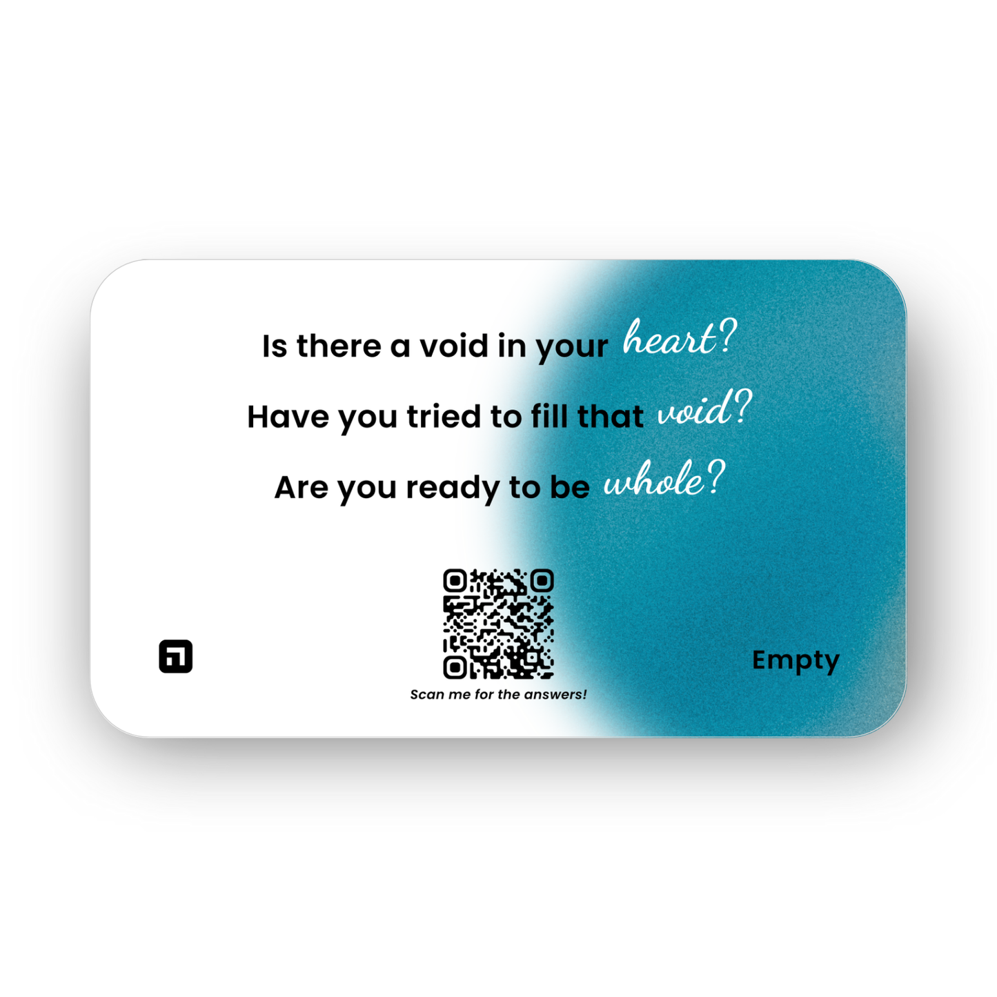 Empty Card (50-Pack)