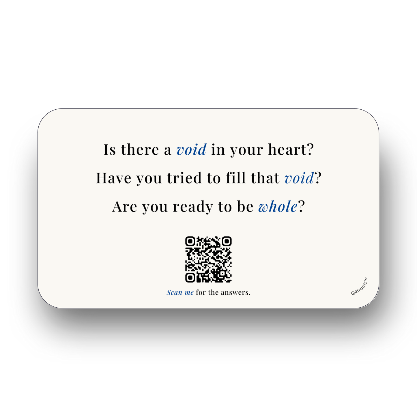 Empty Card (50-Pack)