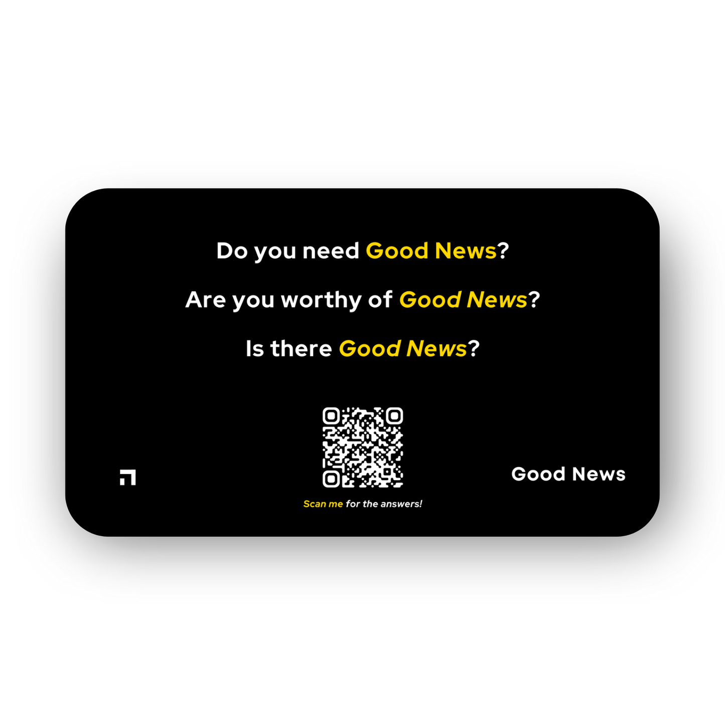 Good News Card (50-Pack)