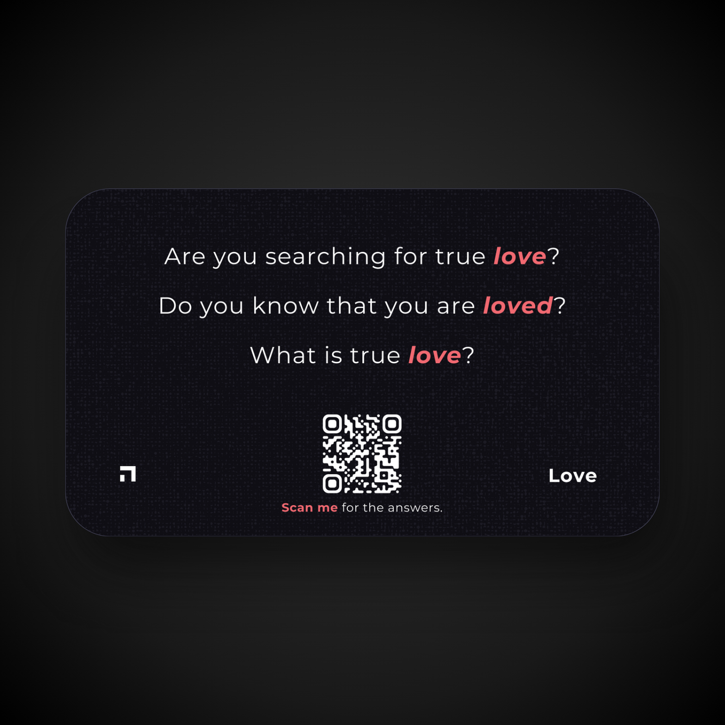 Love Card (50-Pack)