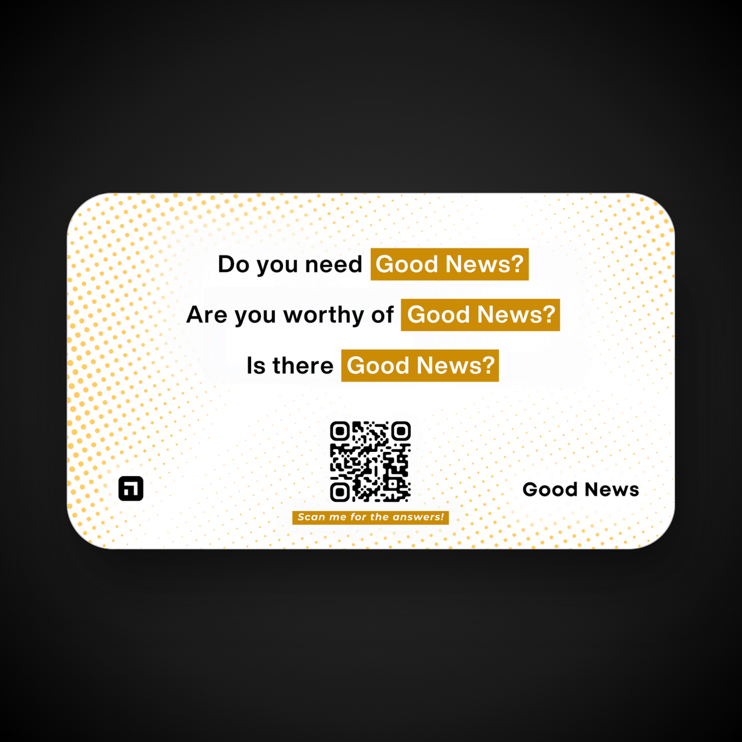 Good News Card (50-Pack)
