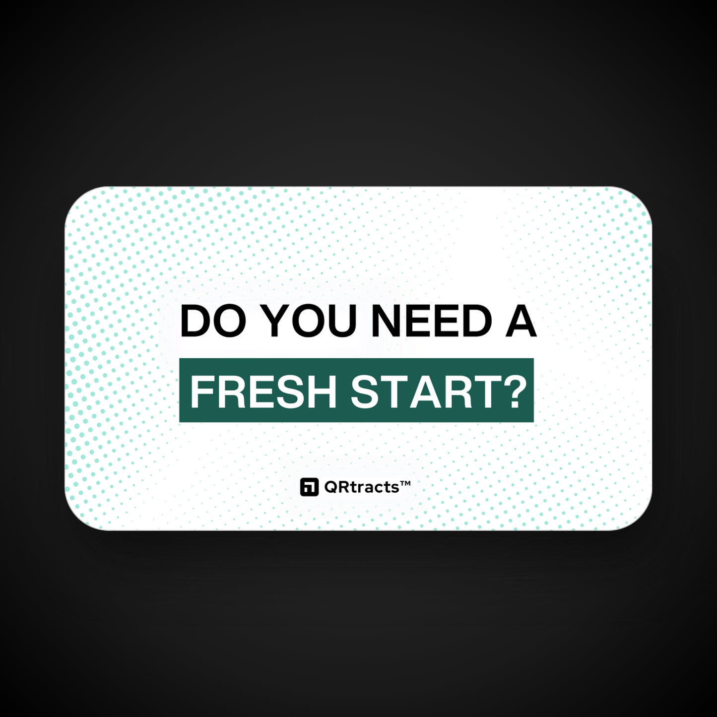 Fresh Start Card (50-Pack)