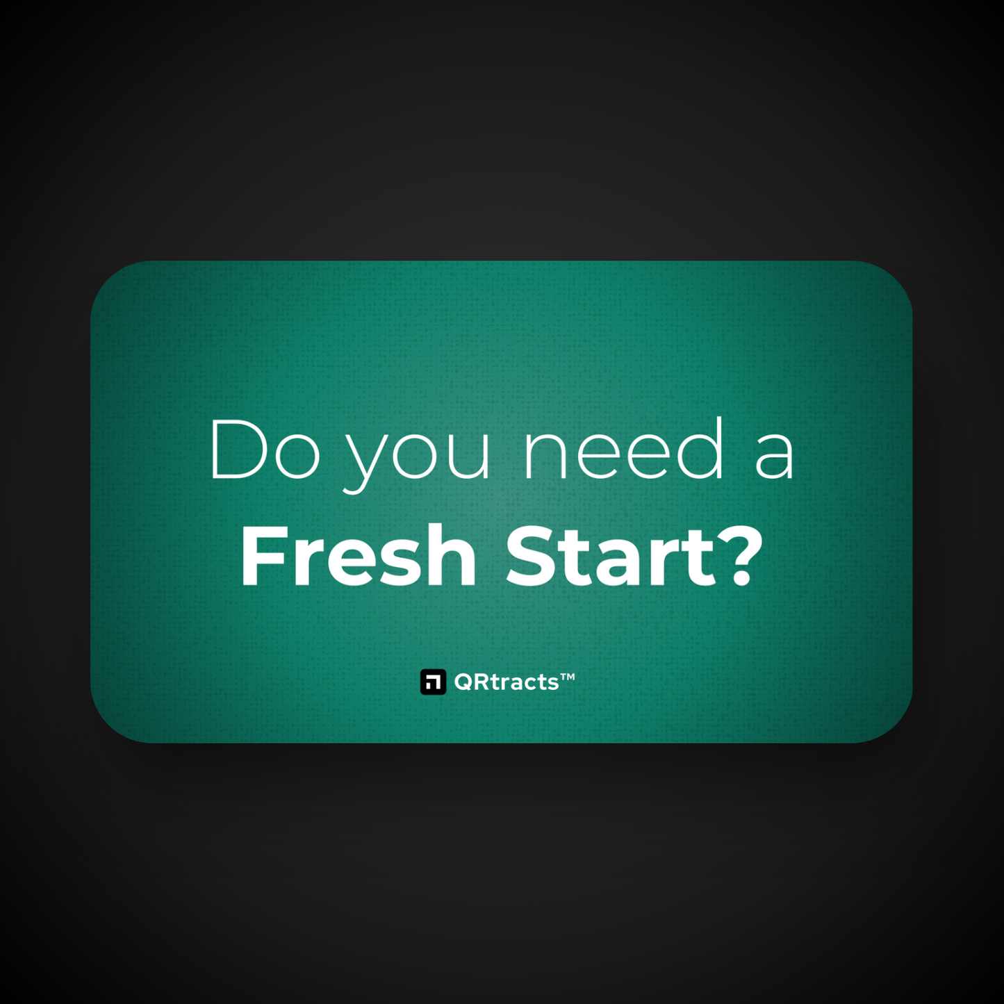 Fresh Start Card (50-Pack)