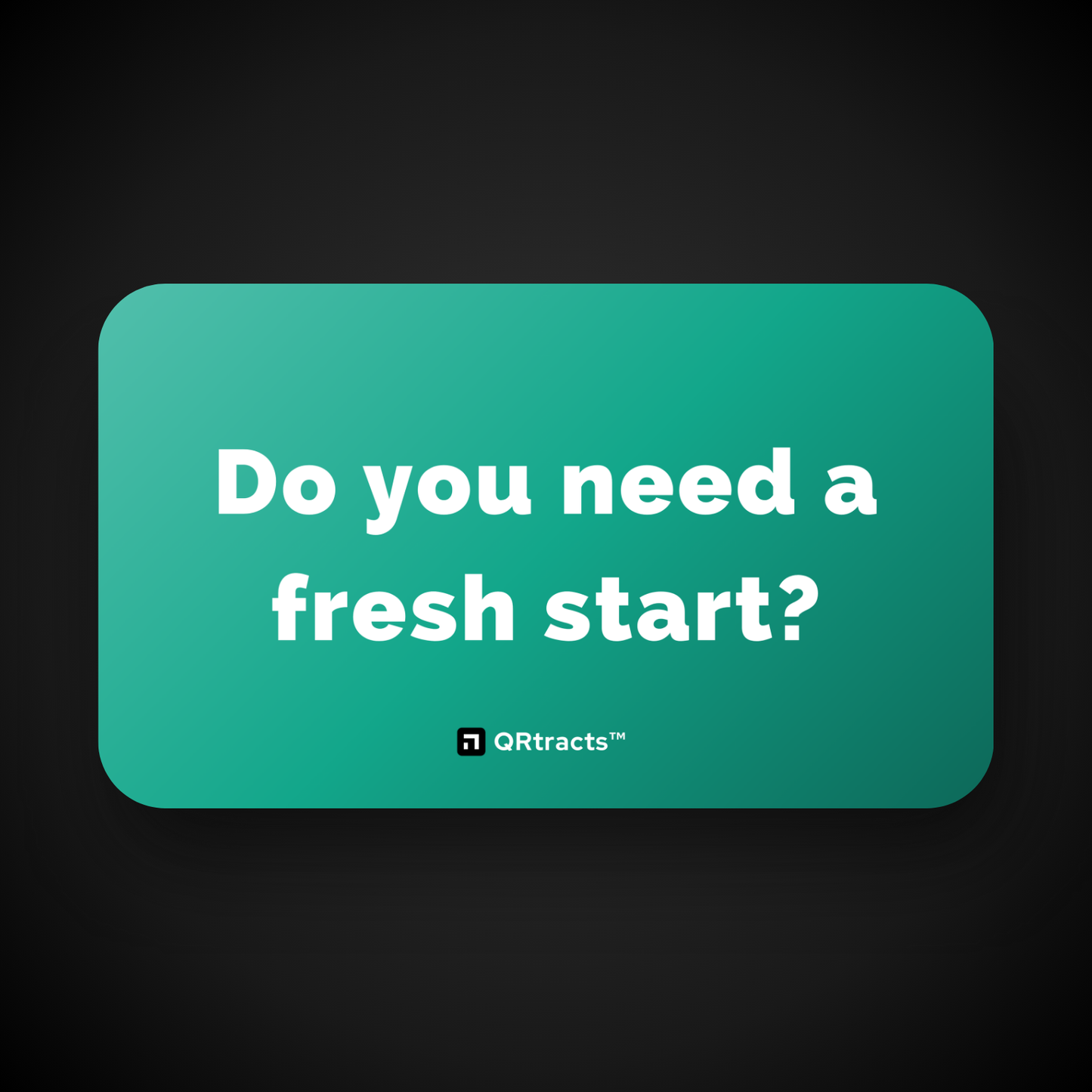 Fresh Start Card (50-Pack)
