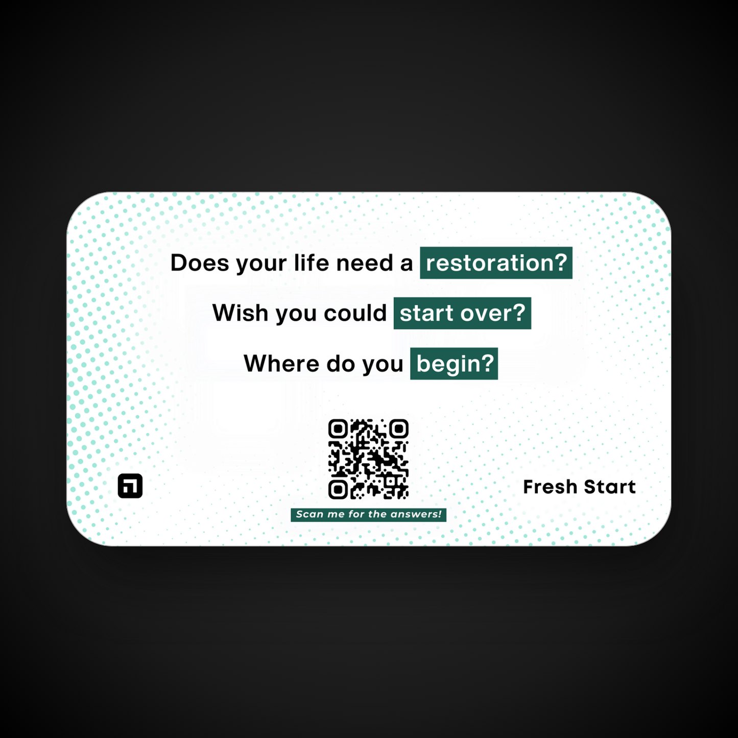 Fresh Start Card (50-Pack)