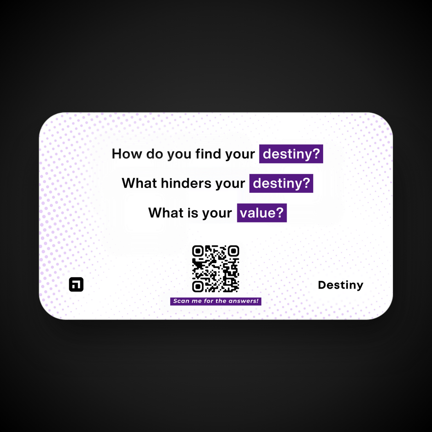 Destiny Card (50-Pack)