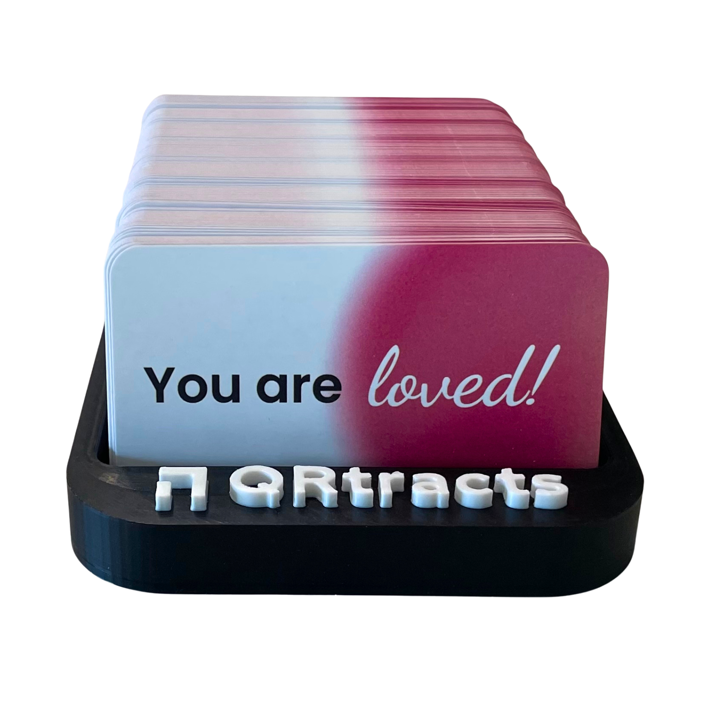 QRtracts Card Holder