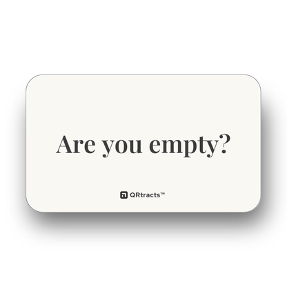 Empty Card (50-Pack)