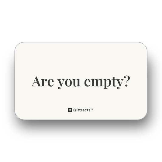 Empty Card (50-Pack)