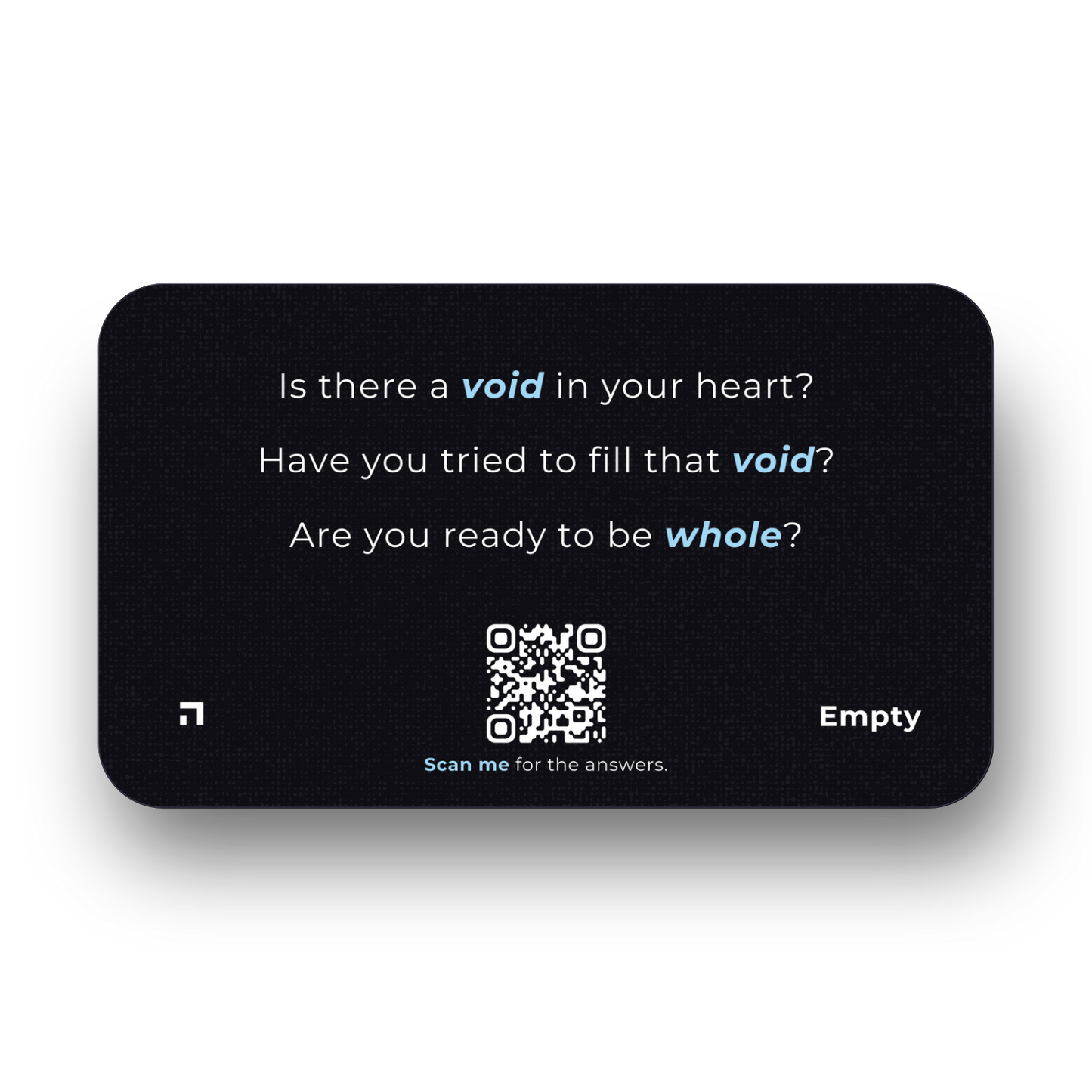 Empty Card (50-Pack)