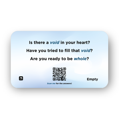 Empty Card (50-Pack)