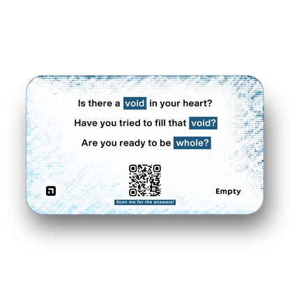 Empty Card (50-Pack)