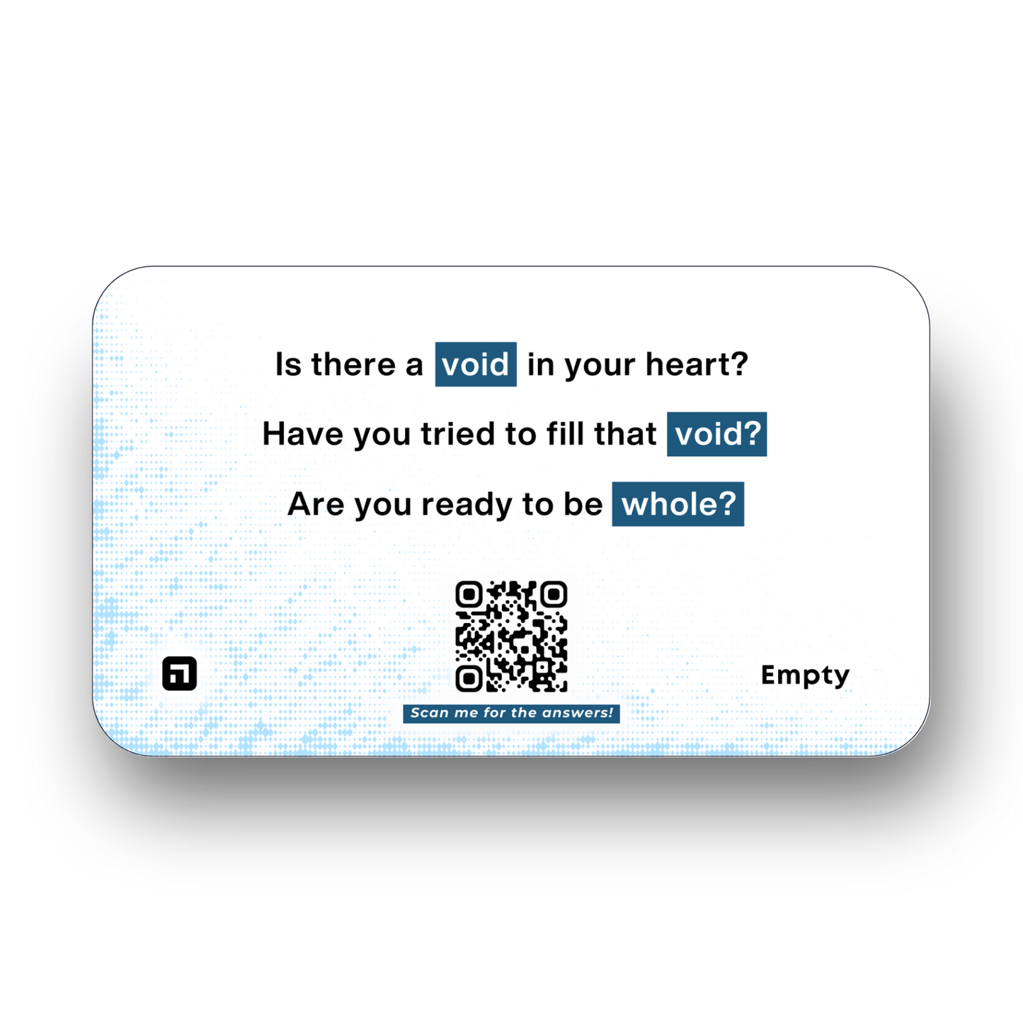 Empty Card (50-Pack)