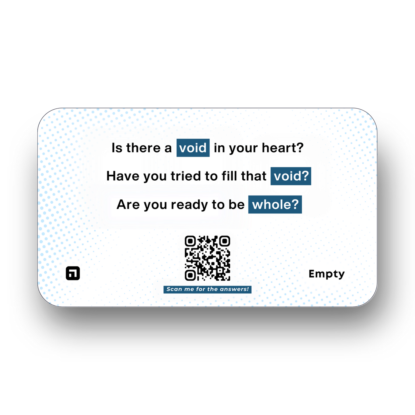 Empty Card (50-Pack)