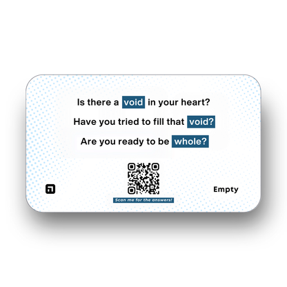 Empty Card (50-Pack)