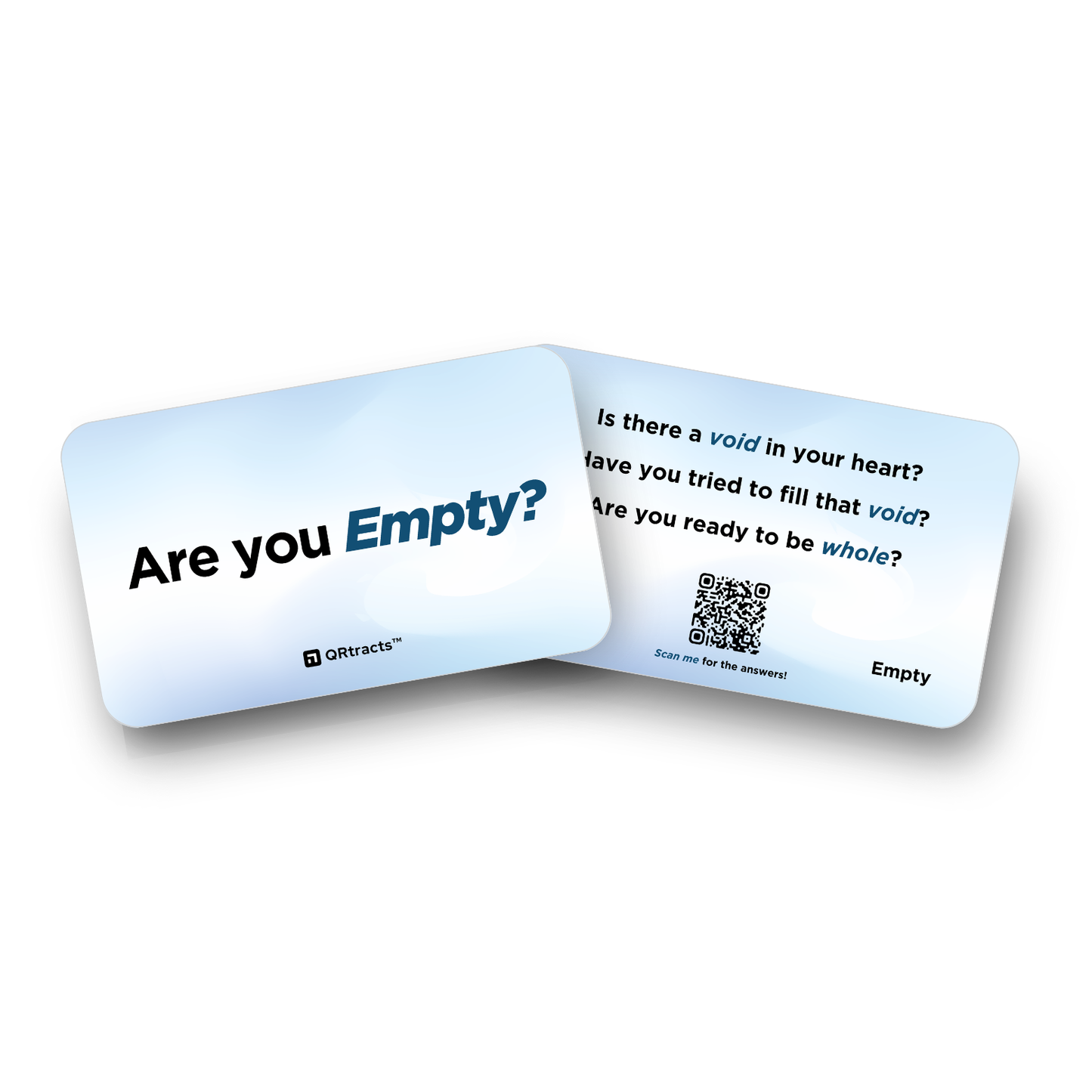 Empty Card (50-Pack)