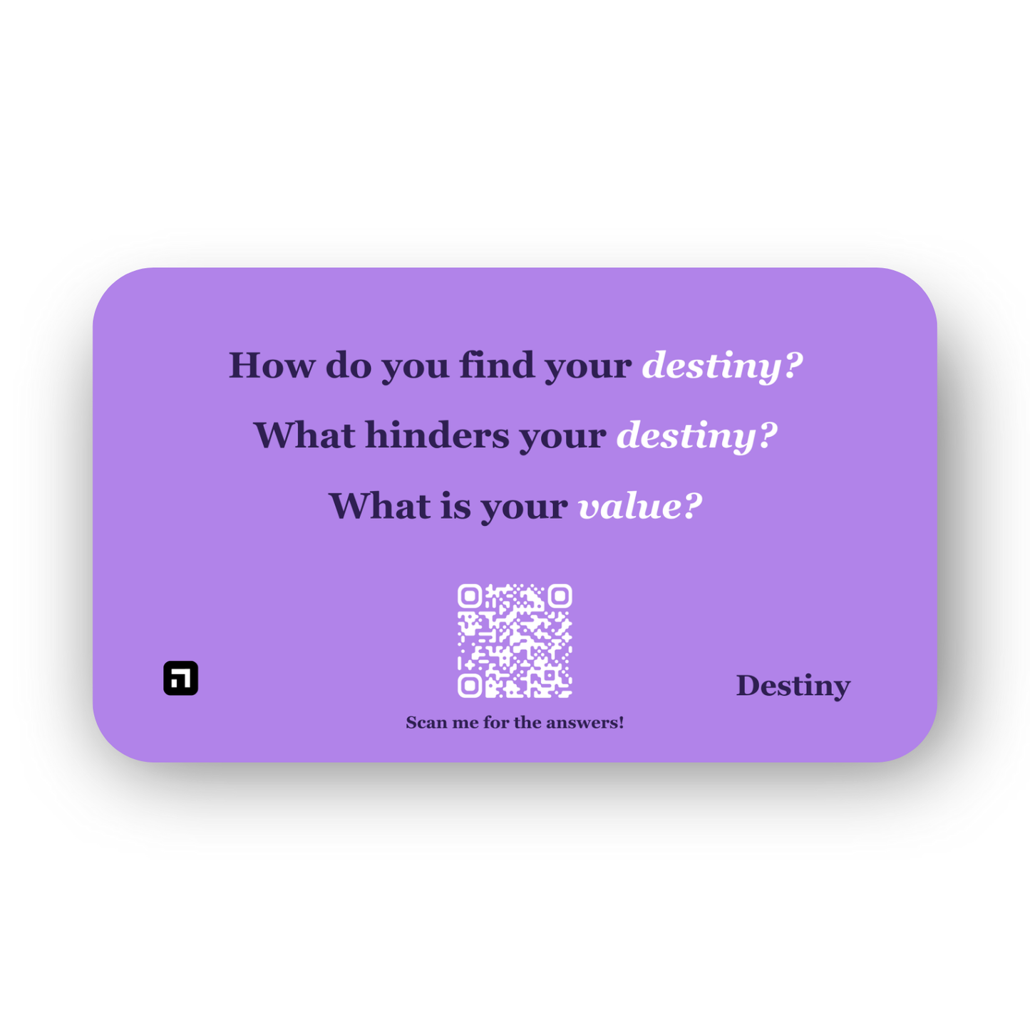 Destiny Card (50-Pack)