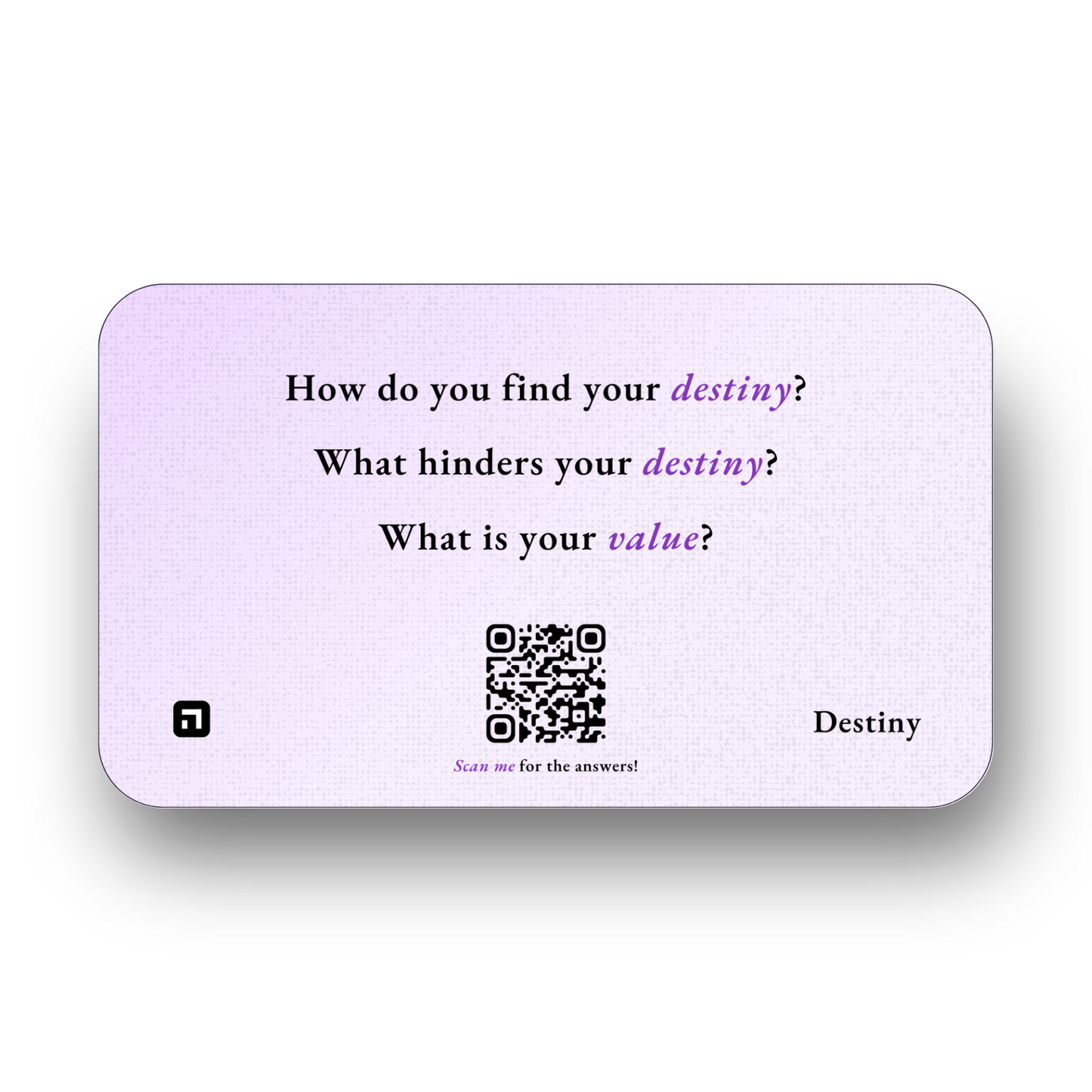 Destiny Card (50-Pack)