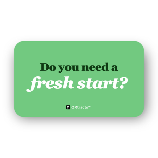 Fresh Start Card (50-Pack)