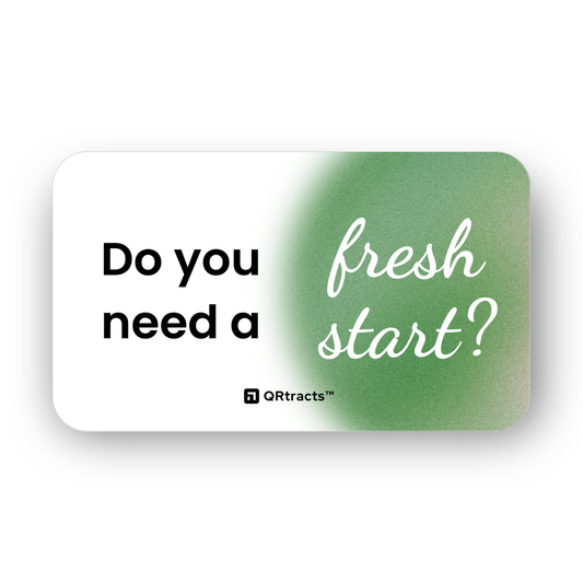 Fresh Start Card (50-Pack)