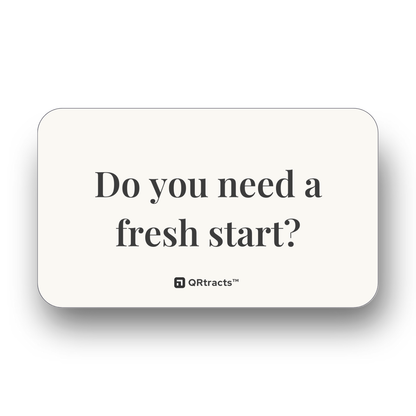 Fresh Start Card (50-Pack)