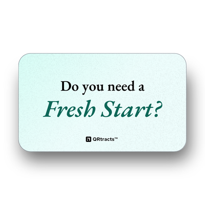 Fresh Start Card (50-Pack)