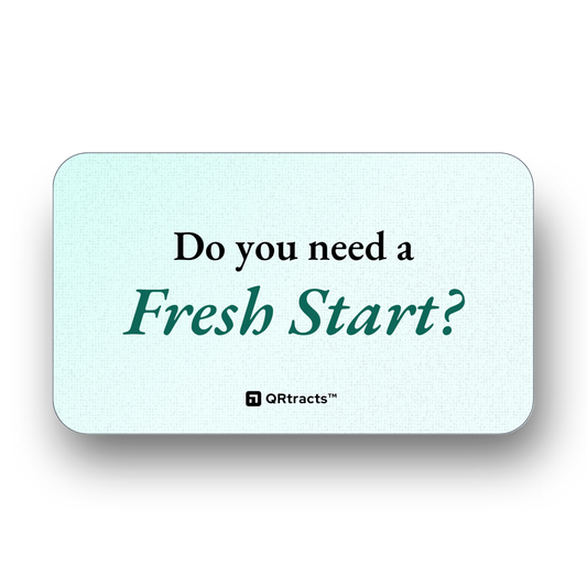 Fresh Start Card (50-Pack)