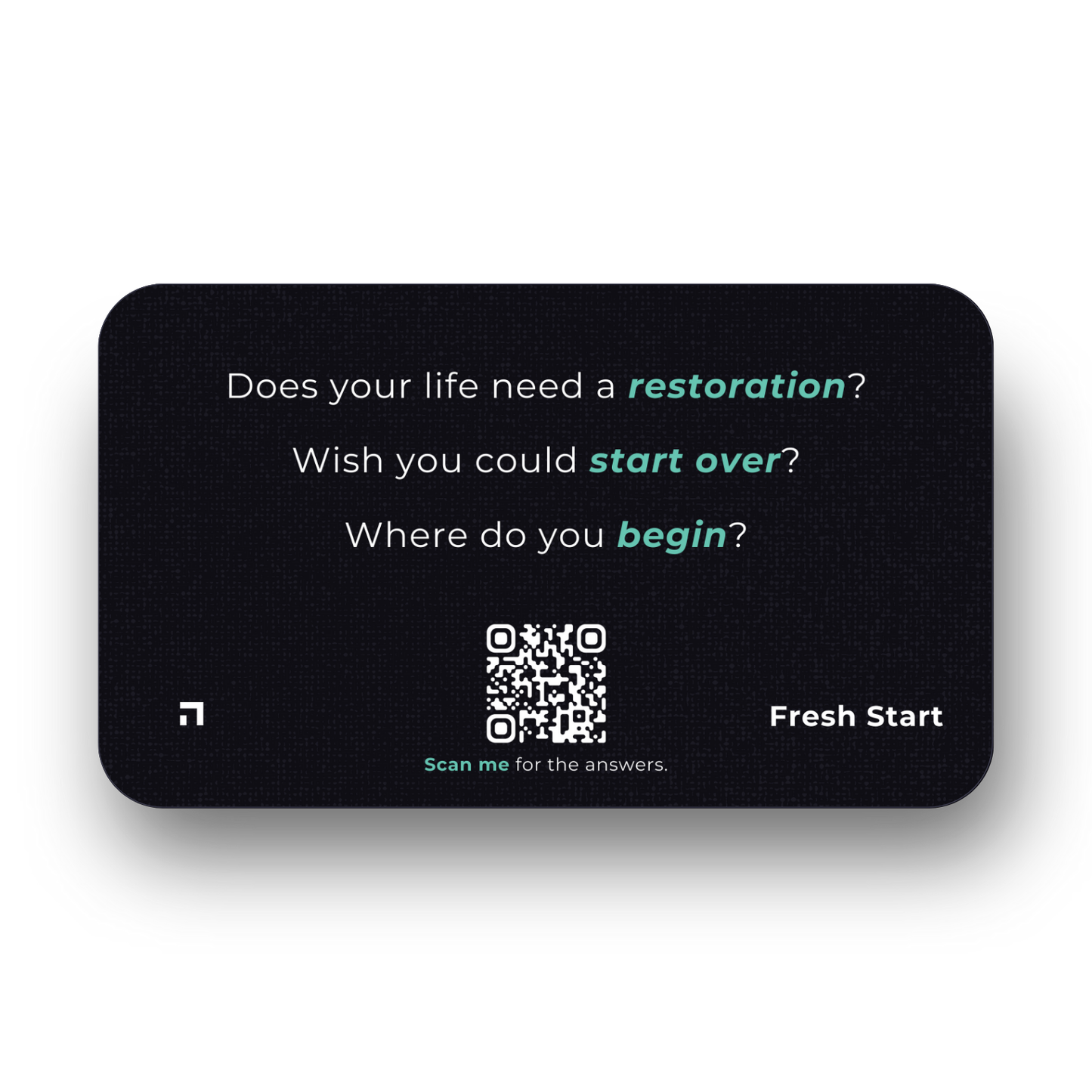 Fresh Start Card (50-Pack)