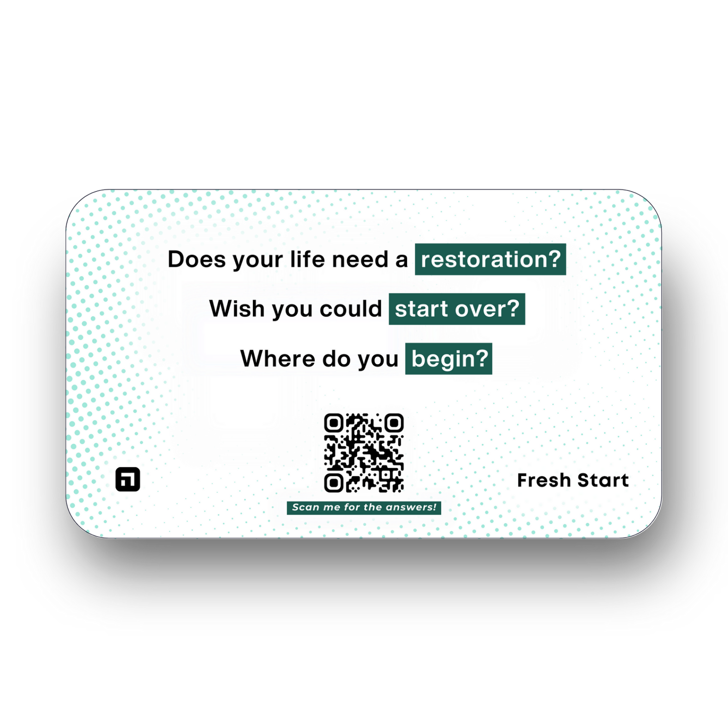 Fresh Start Card (50-Pack)