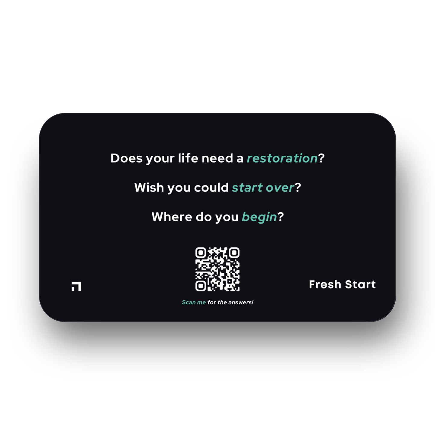 Fresh Start Card (50-Pack)