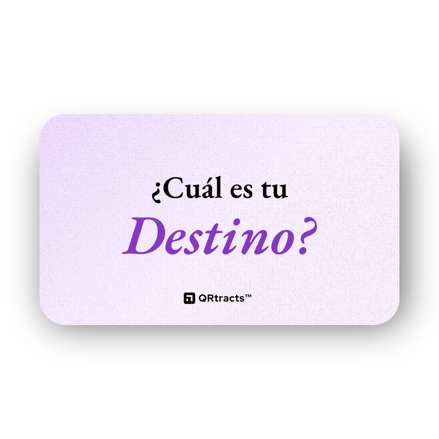 Trendy - Spanish QRtracts