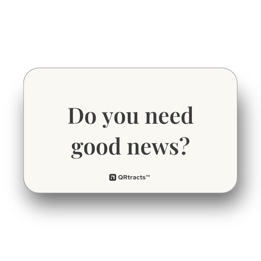 Good News Card (50-Pack)