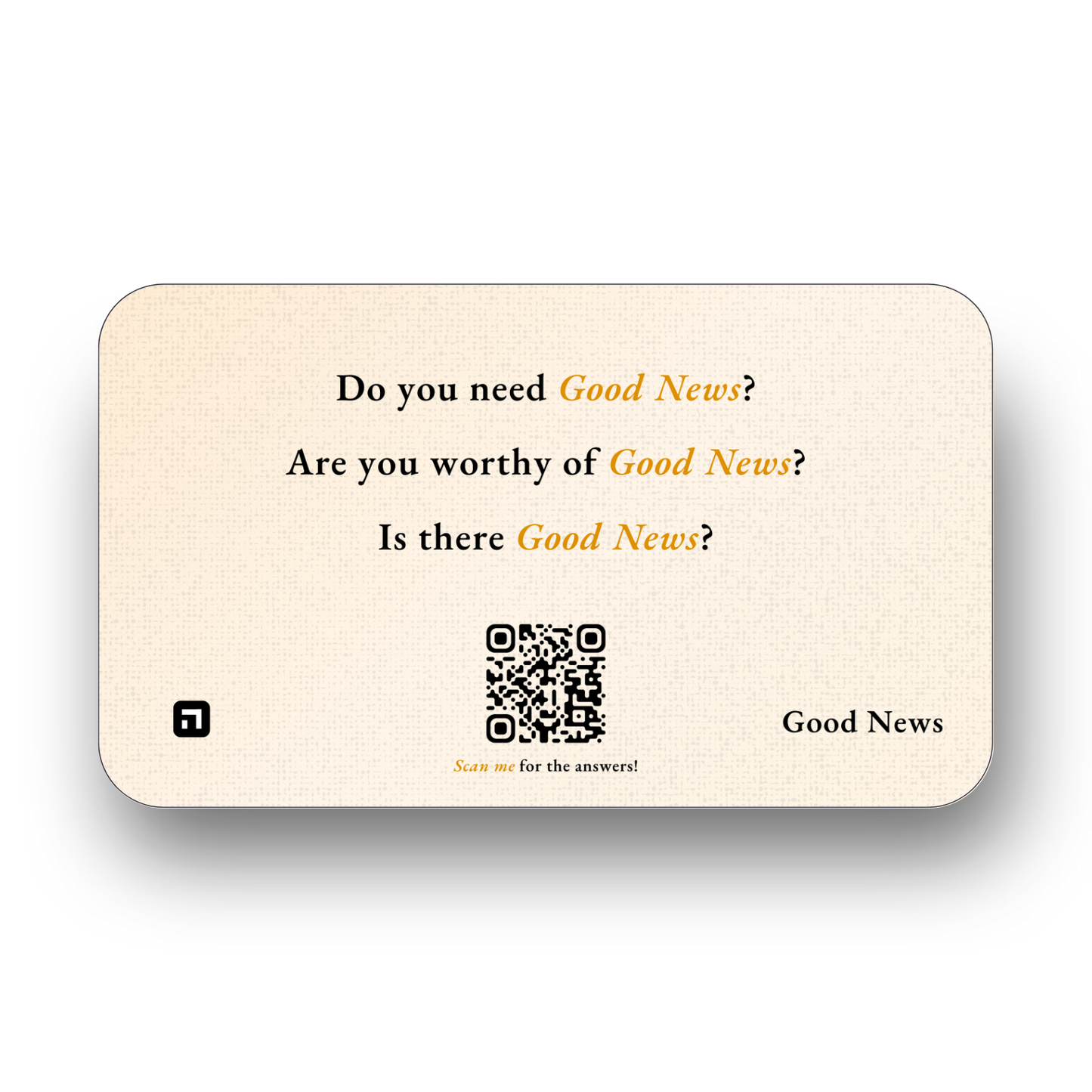 Good News Card (50-Pack)