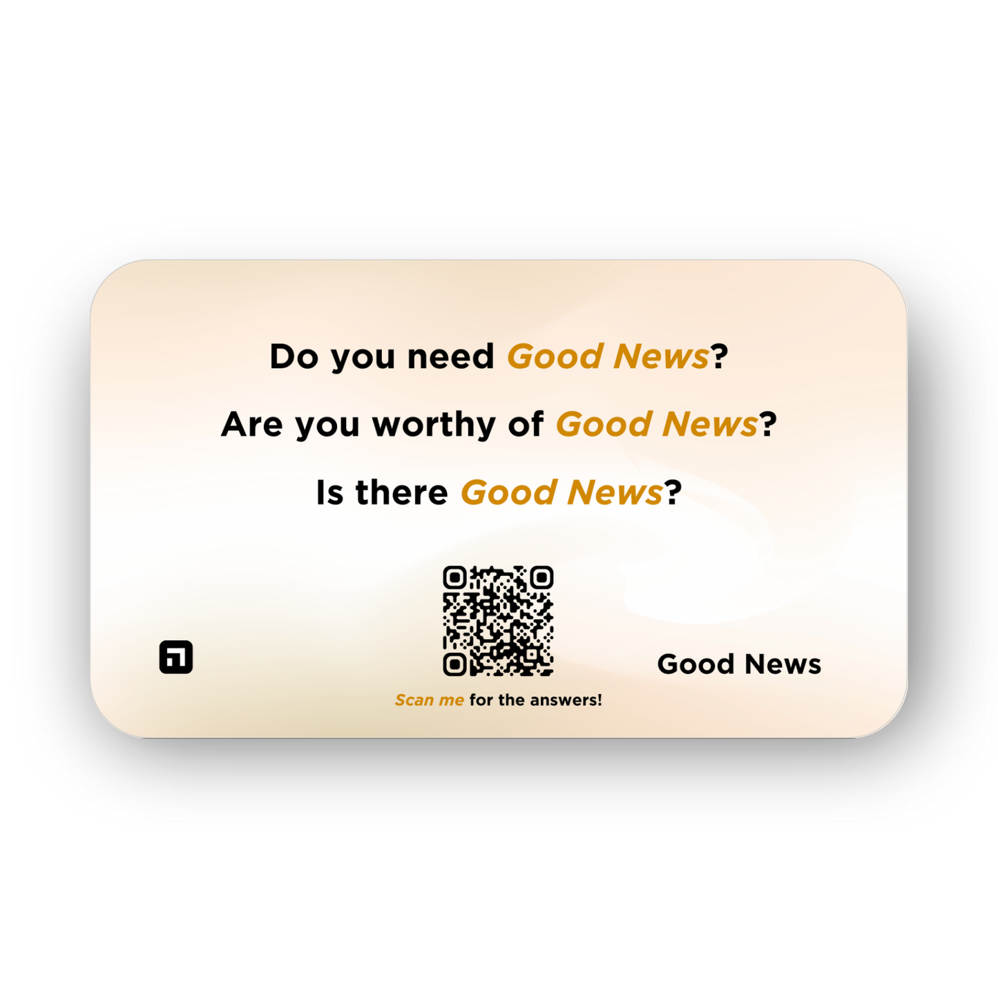 Good News Card (50-Pack)
