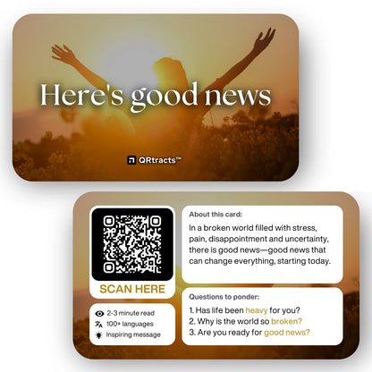 Good News Card (50-Pack)