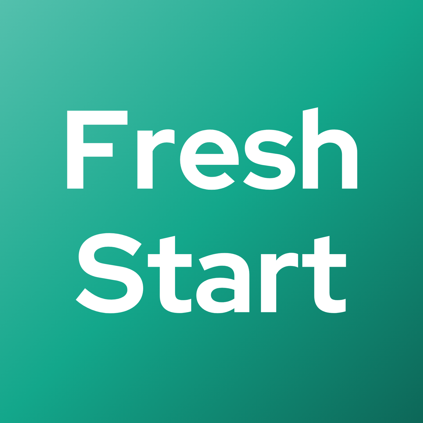 Fresh Start Card