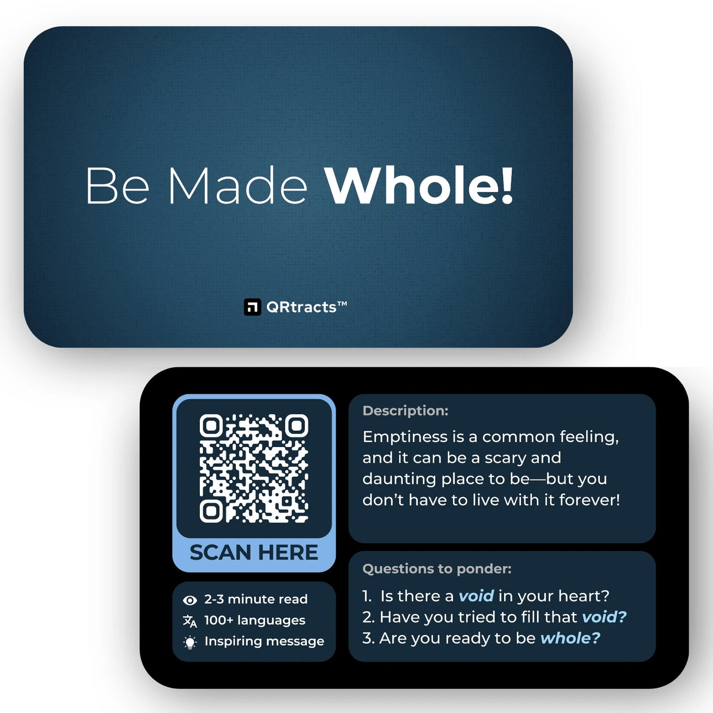 Empty Card (50-Pack)
