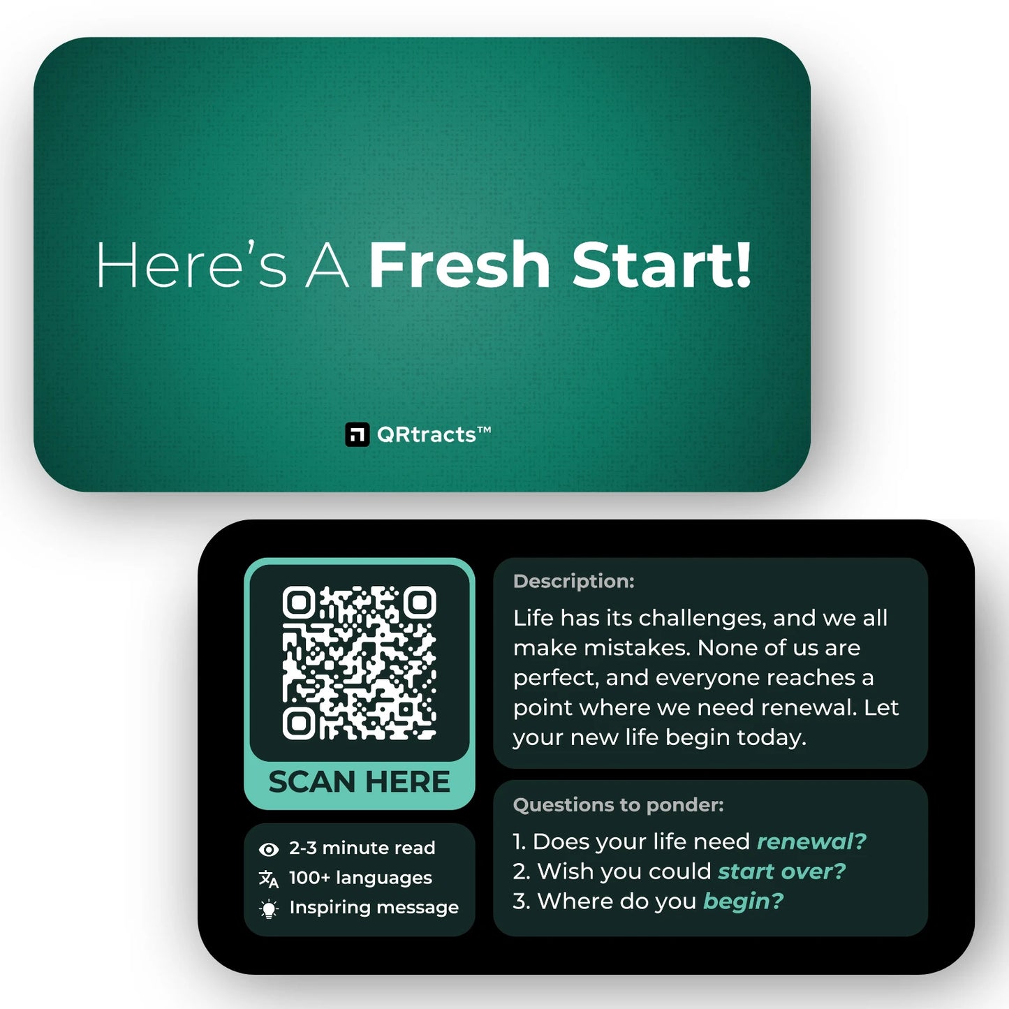 Fresh Start Card (50-Pack)