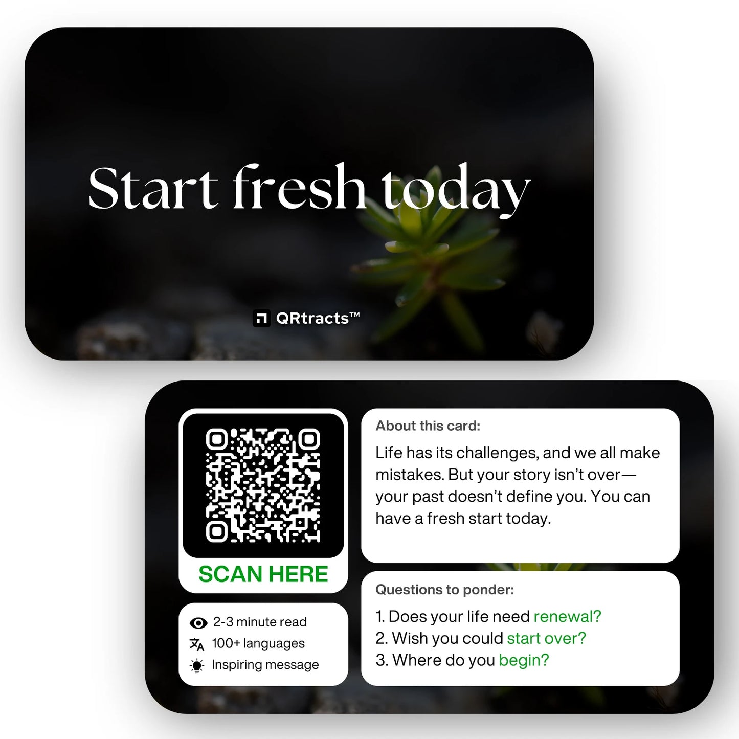 Fresh Start Card (50-Pack)