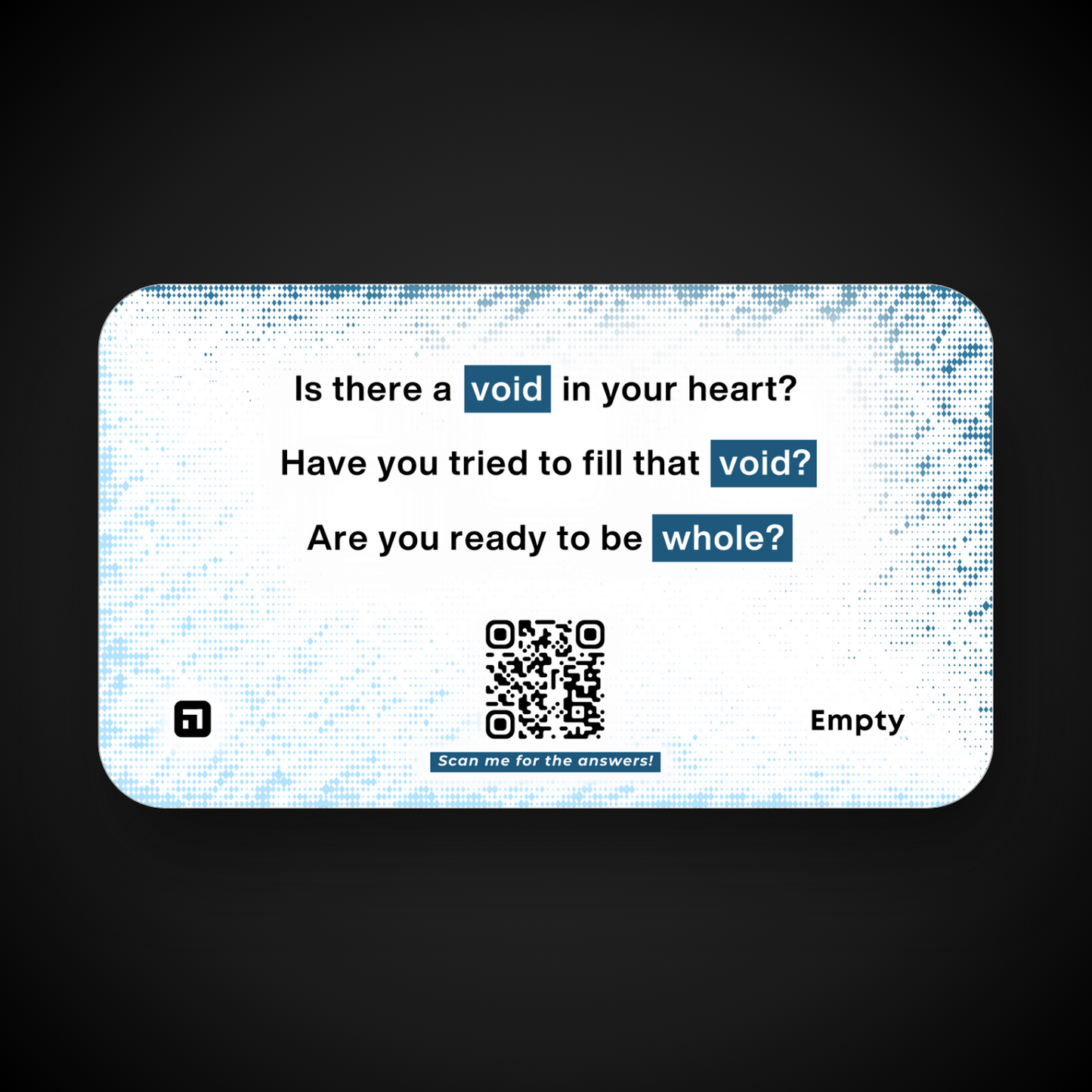 Empty Card (50-Pack)
