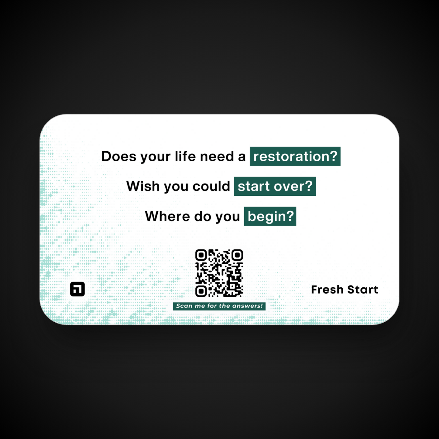 Fresh Start Card (50-Pack)